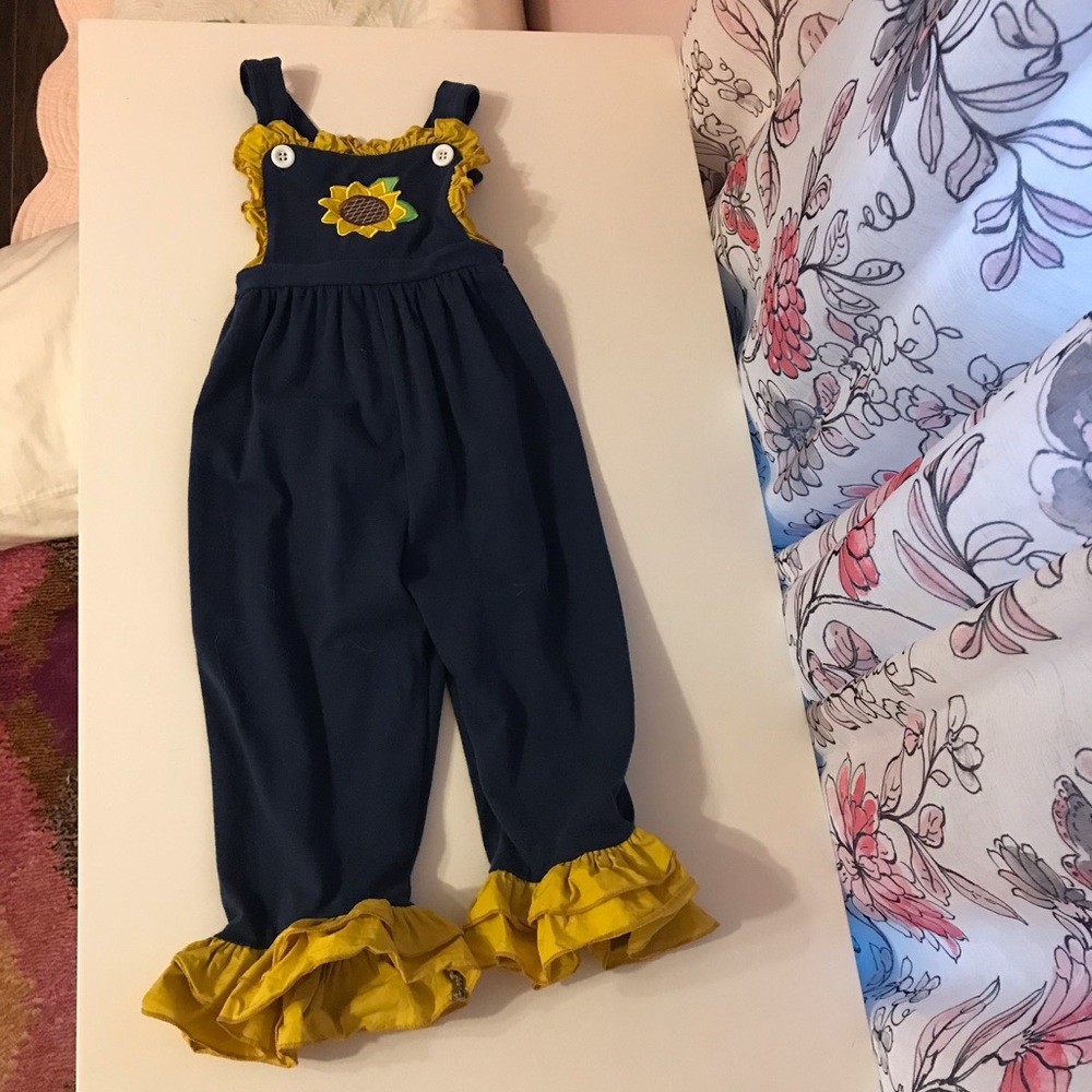 Sunflower Jumpsuit Romper